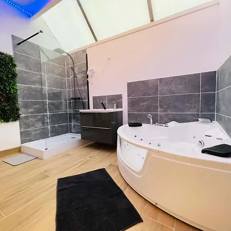 Ng Suitehome - Lille I I Gare I Metro Alsace - Grand T2 - Balneo - Netflix - Wifi - Cuisine 公寓 鲁贝