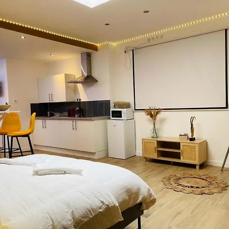 Ng Suitehome T2 Balnéo Wifi Netflix Alsace 1 * Roubaix