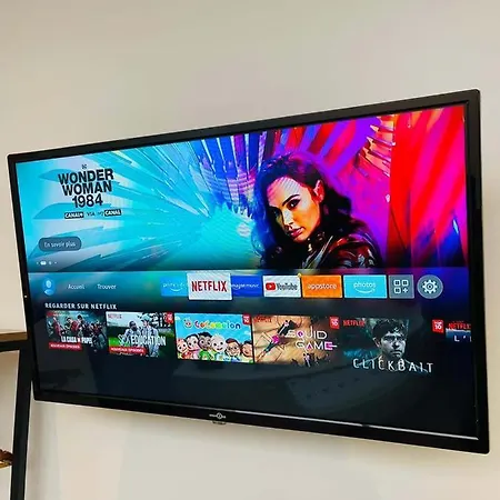 公寓 Ng Suitehome - Lille I I Gare I Metro Alsace - Grand T2 - Balneo - Netflix - Wifi - Cuisine