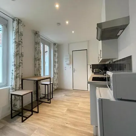 公寓 Ng Suitehome - Lille I I Gare I Metro Alsace - Grand T2 - Balneo - Netflix - Wifi - Cuisine 鲁贝