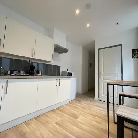 Ng Suitehome - Lille I I Gare I Metro Alsace - Grand T2 - Balneo - Netflix - Wifi - Cuisine 公寓 鲁贝