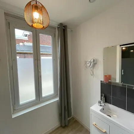 公寓 Ng Suitehome - Lille I I Gare I Metro Alsace - Grand T2 - Balneo - Netflix - Wifi - Cuisine 鲁贝